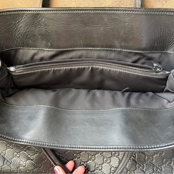 SOLD ✅Gucci Guccissima monogram briefcase. - Picture 13 of 14